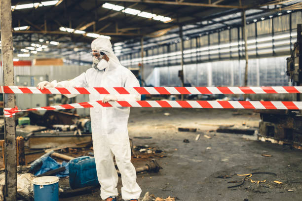 Professional Biohazard technician working in Rydal, GA